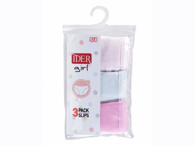 PANTY FOR KIDS IDER 3103 COTTON 3-14 years old IDER 3103 TRIPLE [IDER 3103]